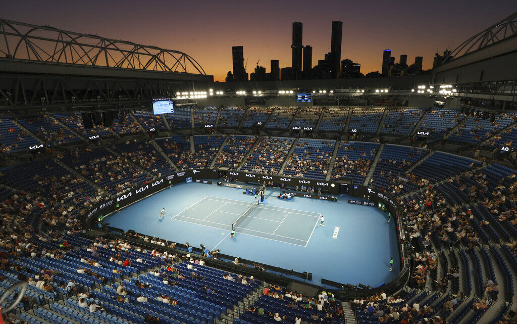 APTOPIX Australian Open Tennis